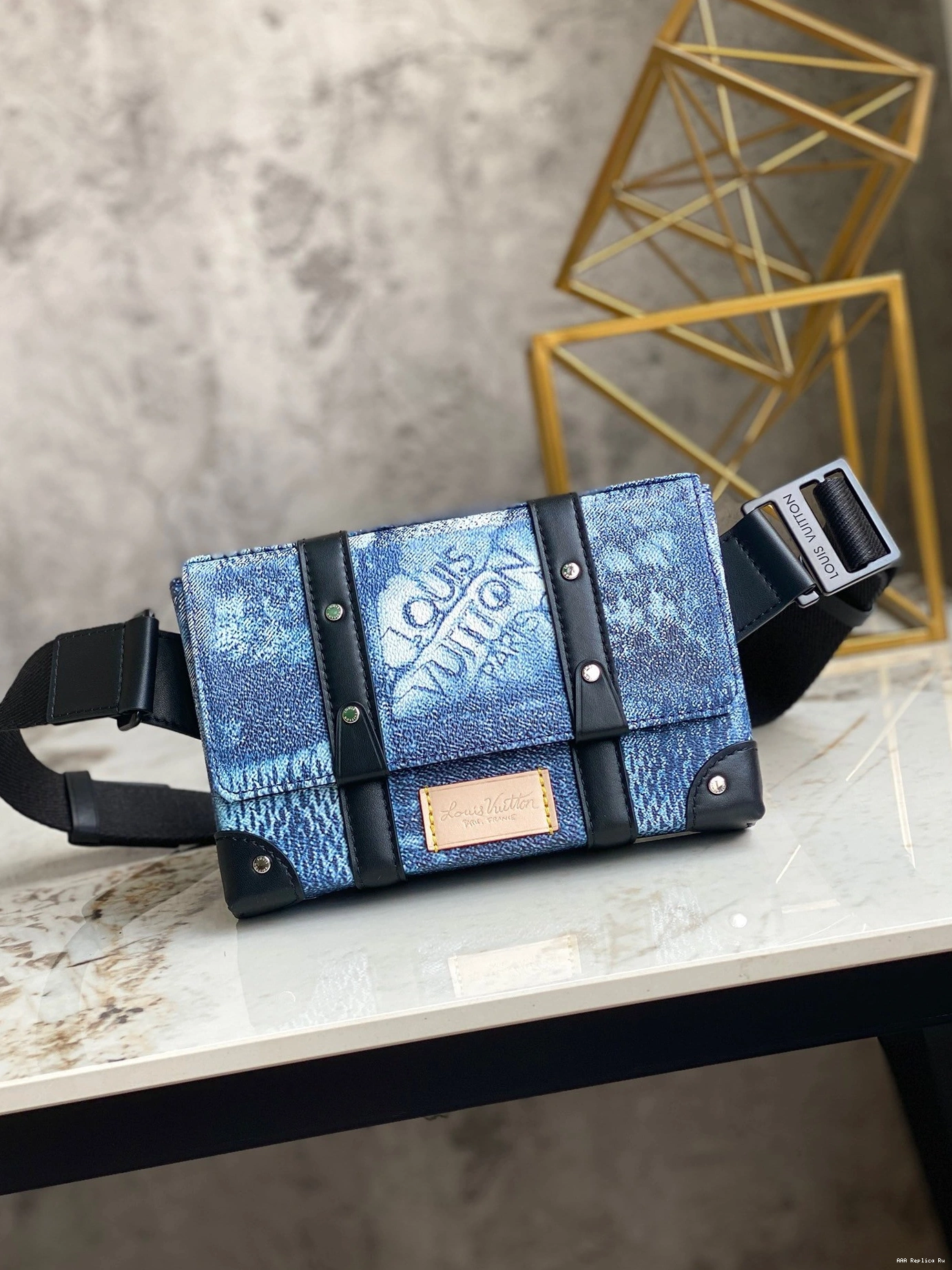AAA Pruses Bags VUITTON SLINGBAG TRUNK LOUIS 0807